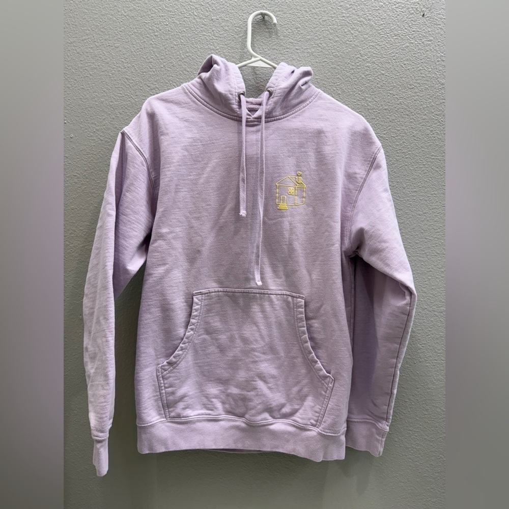 Harry Styles Hoodie Womens Size M Lavender Harrys House Love on Tour Sweatshirt